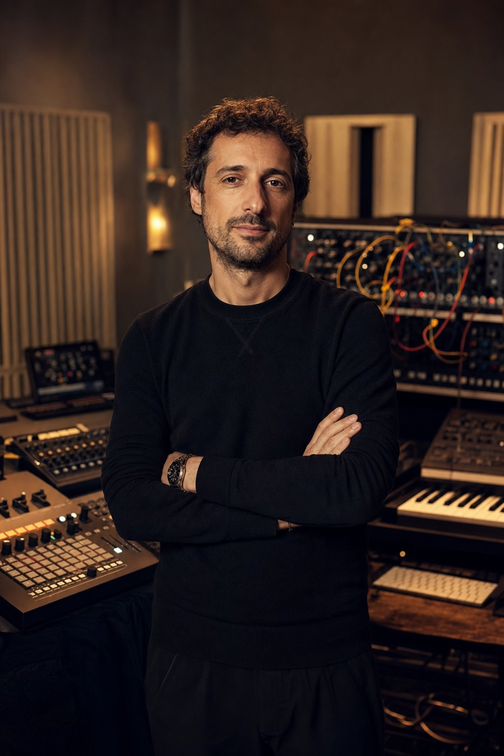Louis Bonnet, fondateur de Cadence, à son poste de production